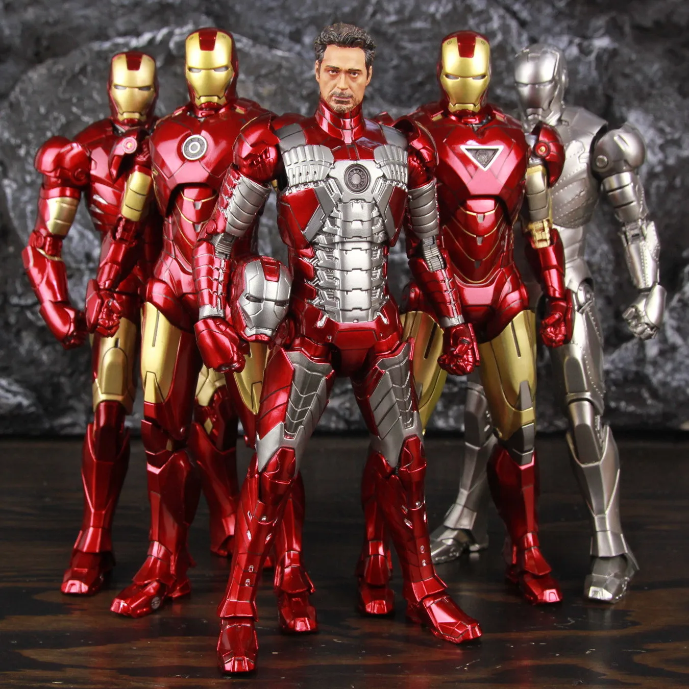 Figuras de acción de Marvel, Iron Man, MK2, MK3, MK4, MK5, MK6, 7 , Iron Man, Mark III, 2, 3, 4, 5, 6 Legends, juguetes ZD originales