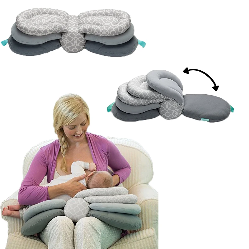 Breastfeeding Baby Pillows Page Turning Model Infant Feeding Pillow Baby Care Multifunction Protective Waist Pillow Sleep pillo