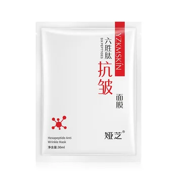 

Hexapeptide Anti-Wrinkle Mask Single Pack Moisturizing Shrinking Pore Tightening Anti-aging Facial Mask Hydrating for skin