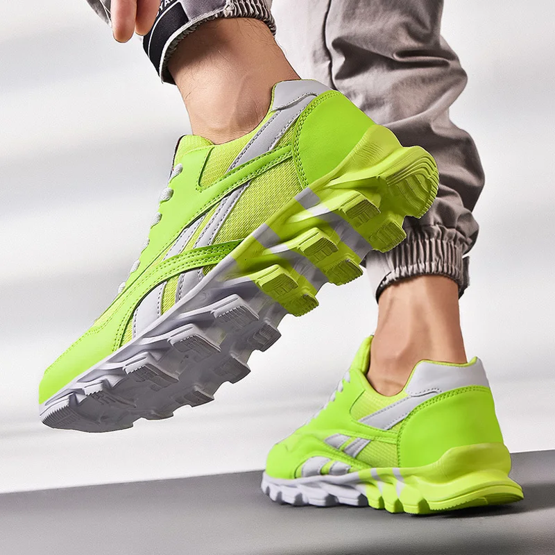 Новинка, мужские кроссовки Flyknit, дышащие спортивные теннисные ...