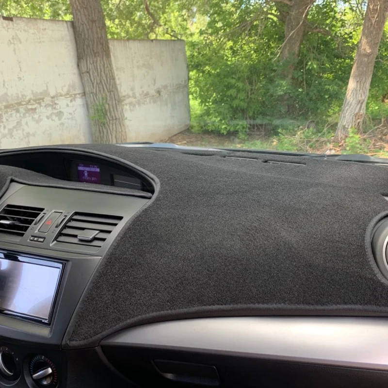 Крышка приборной панели автомобиля для Mazda 3 M3 BL 2009-2013 Автомобильная приборная панель коврик приборной панели Ковер Анти-УФ Противоскользящий