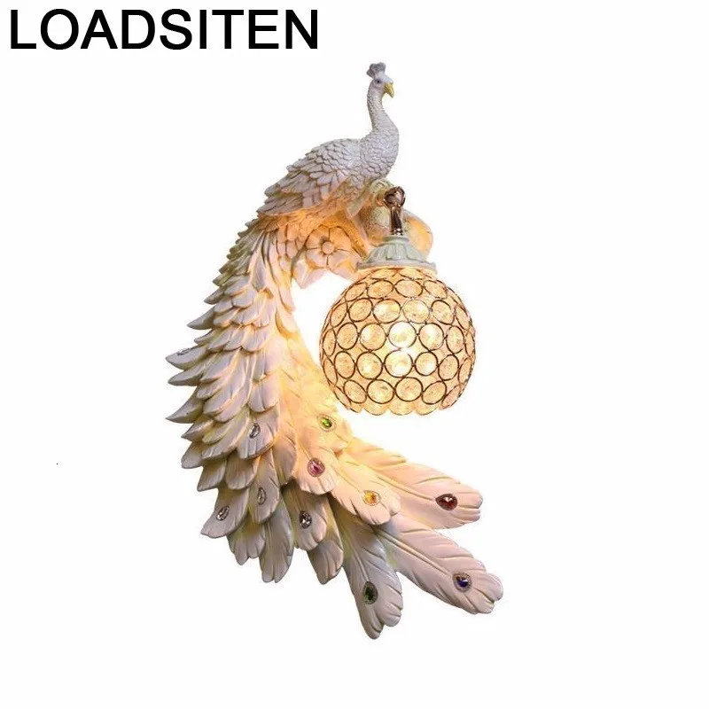 

Para Parede Deco Mural Industrial Decor Lampara De Pared Interior Applique Murale Luminaire Crystal Wandlamp Wall Bedroom Light