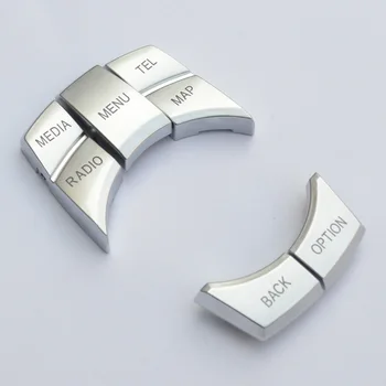 

For Bmw X1 X3 X5 X6 1/2/3/4/5/6/7 Series Car Multimedia Button Cover Knob Frame Decoration Trim