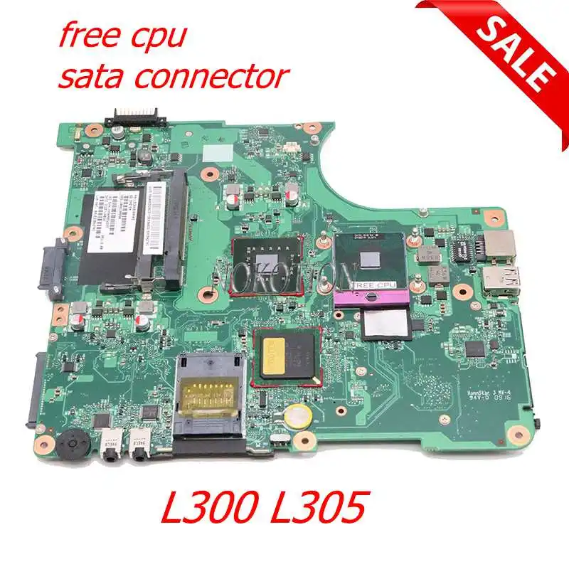 Материнская плата NOKOTION 6050A2264901 V000148370 V000138460 для ноутбука TOSHIBA Satellite L300 L305 L350 L355 GL40 DDR2