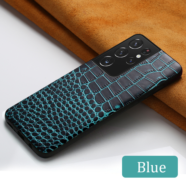 Leather Cow Cover Case For Samsung Galaxy S21 Ultra S20 FE S8 S9 S10 S21 Plus Note 20 10 A52 A51 A71 A72 M21 M51 M31 A31