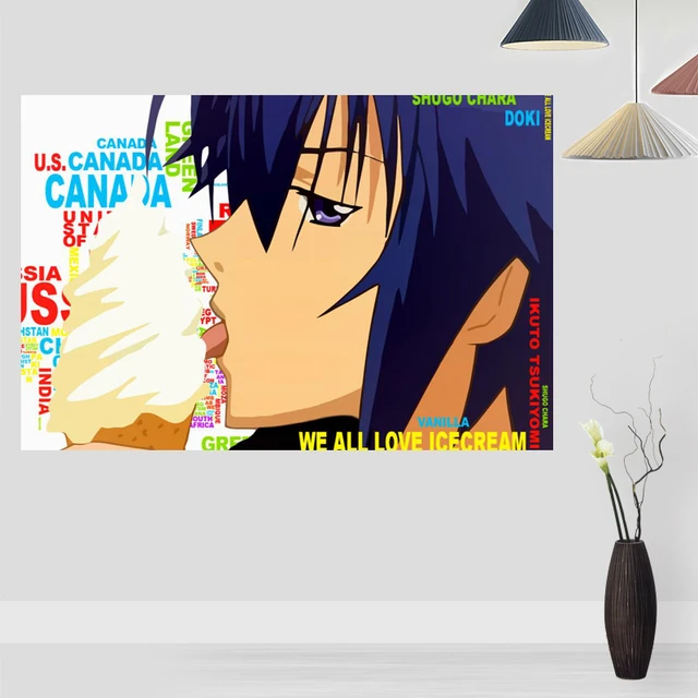 dishonest fleet Pastor Mur d'affiche d'anime personnalisé pour le salon, Shugo Chara, décoration  d'affiche d'art, injFabric, mur d'impression moderne, lisse et lumineux,  sans cadre - AliExpress