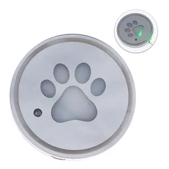 

2pcs LED Colorful Luminous Coaster LED Glow Coaster Luminous Cup Mat LED Cup Pads Dog Footprints Car Atmosphere Cup Holder