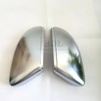 

BODENLA Matt Chrome Mirror Cover Rearview Side Mirror Cap Housing For VW Passat B7 CC Jetta MK6 Beetle
