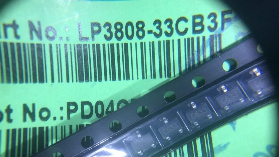 

10PCS LP3808-33CB3F C633 LP3808-33 LP3808 Brand new and original chip IC