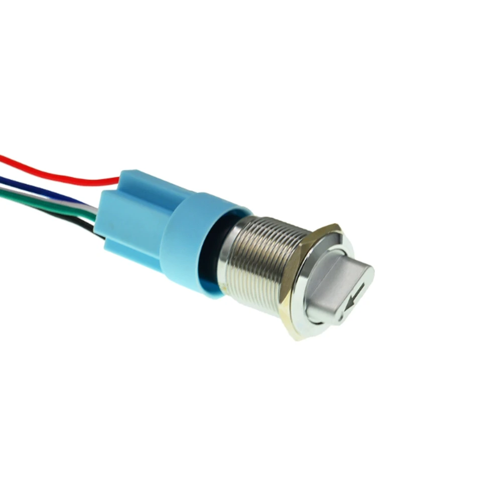 

Motorcycle Switch ON-OFF LED Indicating Arrow Light Handlebar Adjustable Mount Waterproof Switches Button DC12V Headlight