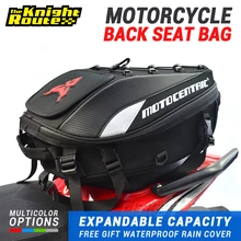 Motosiklet çantası su geçirmez Mochila Moto motosiklet sırt çantası arka koltuk çanta tankı çantası çok fonksiyonlu kuyruk çantası 4 renk