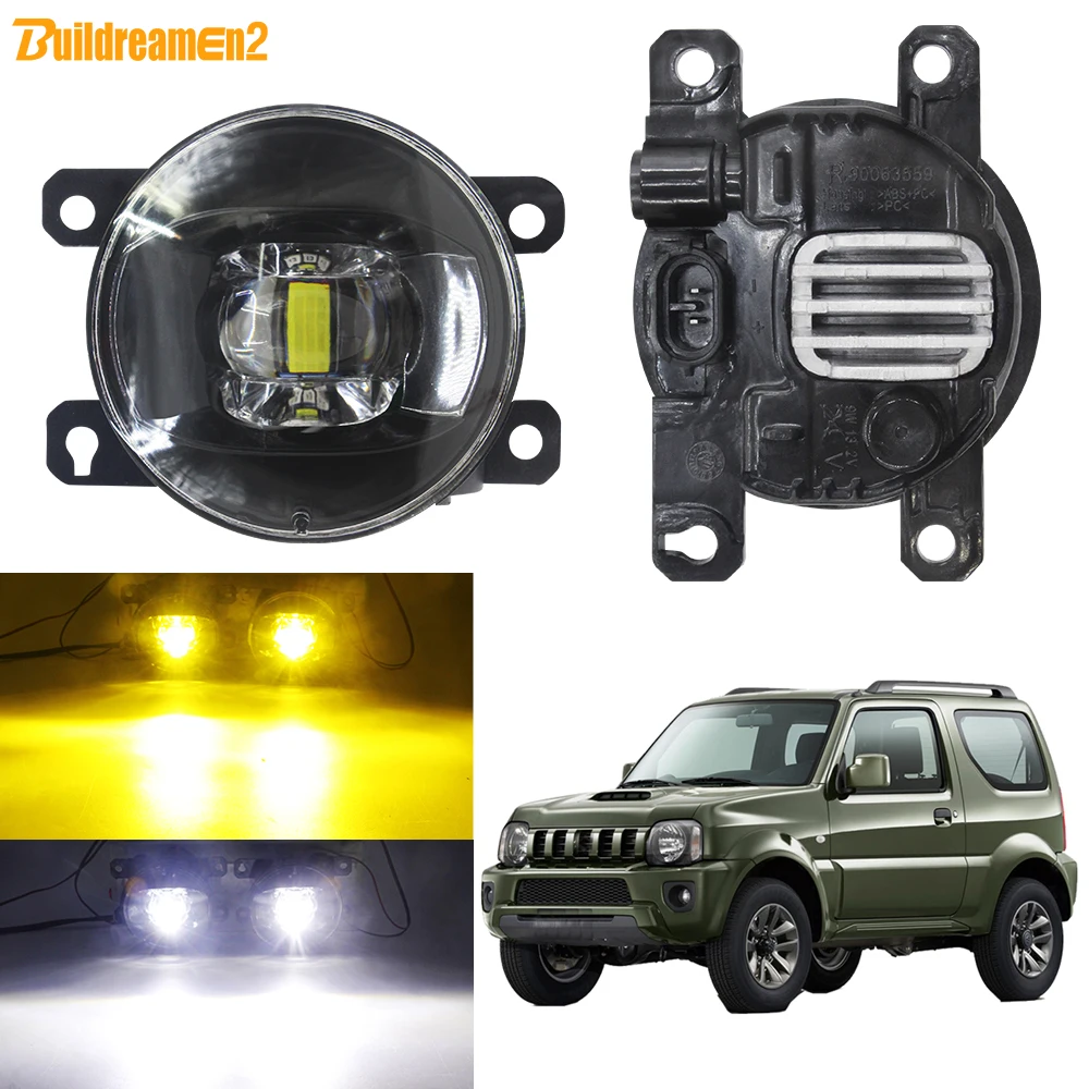 Светодиодные противотуманные фары для Suzuki Jimny FJ закрытые внедорожники 1998-2014 на