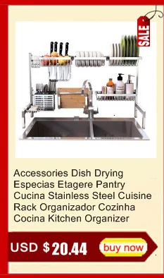 De Sink Accessories Cosina Almacenamiento Dish Drainer Stainless Steel Cocina Mutfak Rack Cozinha Cuisine Kitchen Organizer