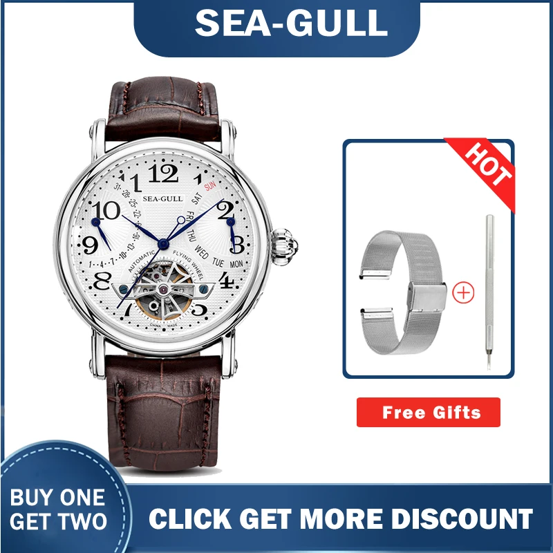 Часы Seagull мужские 2021 топовый бренд Роскошные часы для дайвера Explorer Seiko