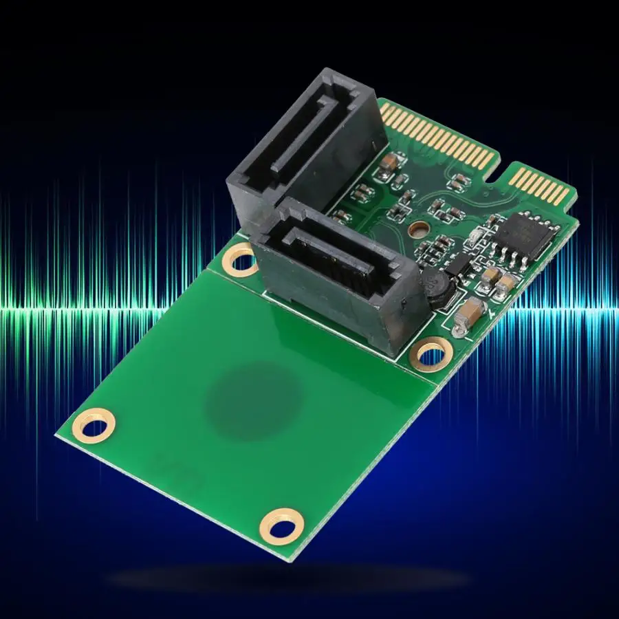 Мини PCI-E к SATA3 карта расширения SATA3.0 карта мини PCIE адаптер для жесткого диска диск расширения