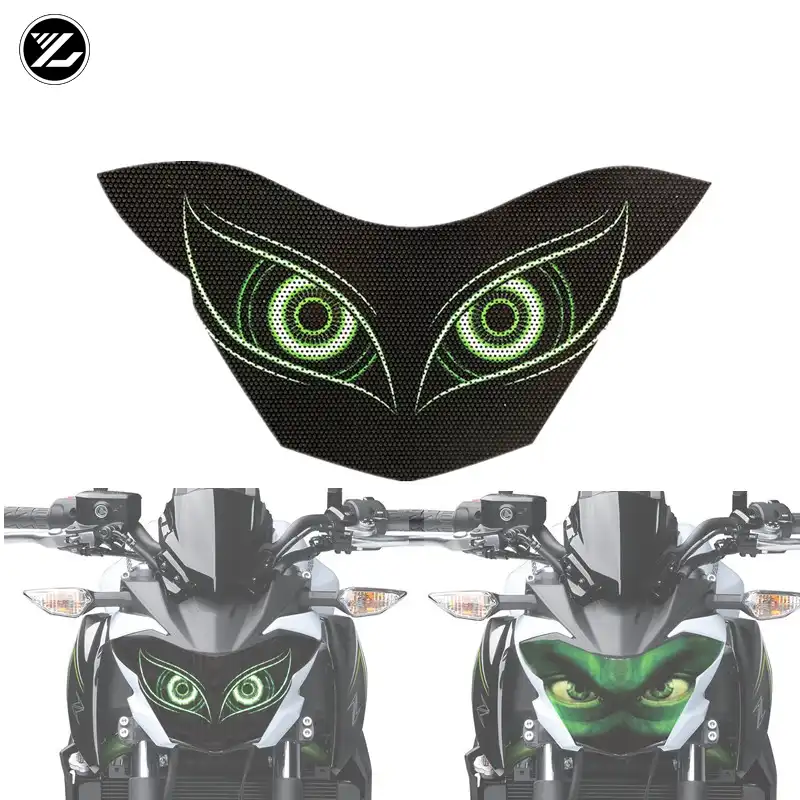 Motorcycle accessories headlight protection sticker Front Fairing