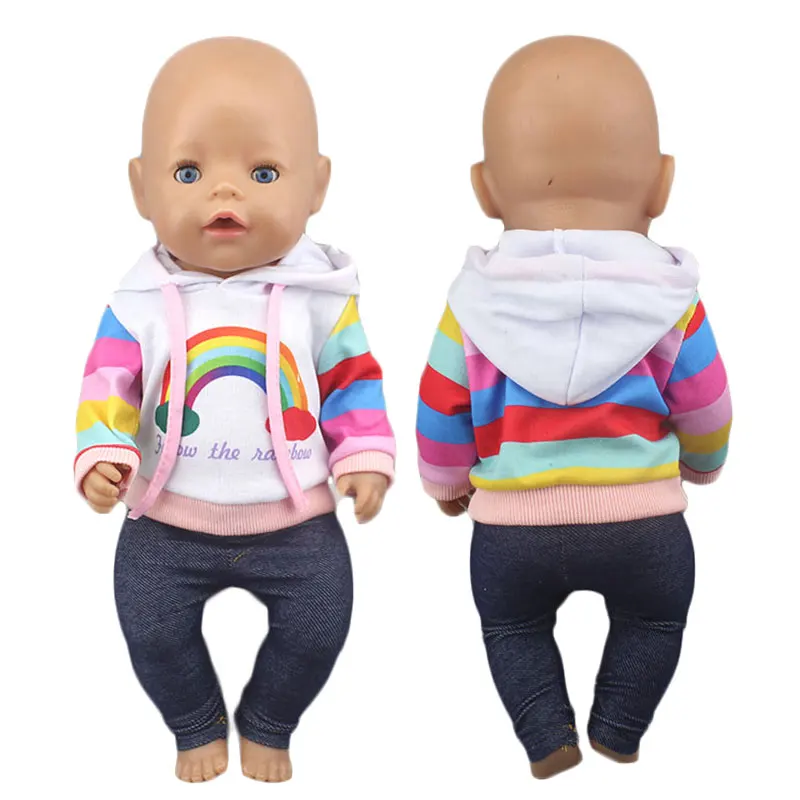 2020 New Cute frog Suits Fit For 43cm Baby Doll 17 Inch Reborn Baby Doll Clothes 7