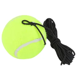 Tennis Ball Tennis Beginner Training Ball With 4M Elastic Rubber String For Single Practice Novice With Line Tennis