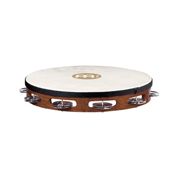 

Tah1ab traditional tambourine with skin, 1 row of bells, Brown, Meinl