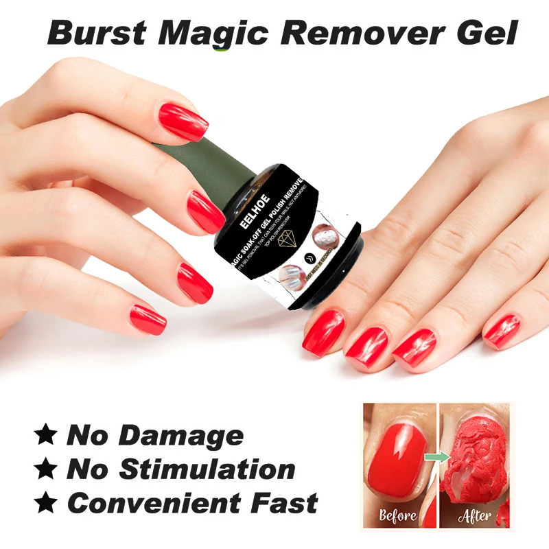 Estourando Embeber-fora Unha Polonês Removedor Remover Unhas Remoção Ferramentas Desengraxador Sk88 Gel 1 Removedor de esmalte