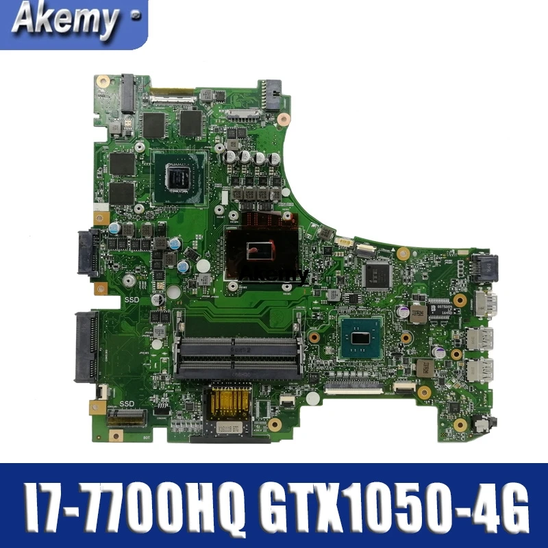 Akemy GL553VD Laptop motherboard For Asus ROG GL553VE GL553V FX53VD
