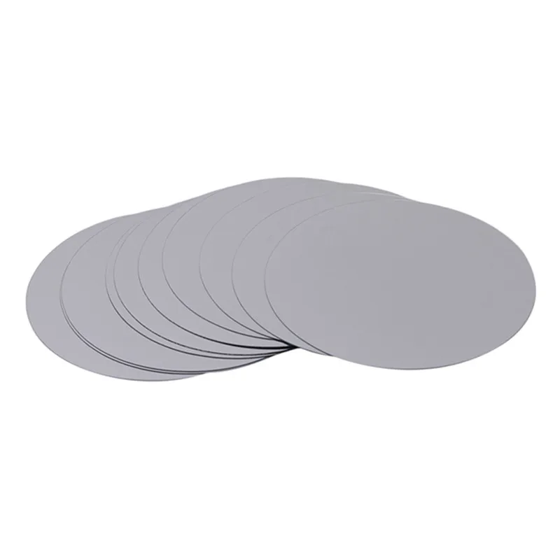 Silver Aluminum Foil Wine Pourer Disc Foldable Flexible Drip Stop Pour