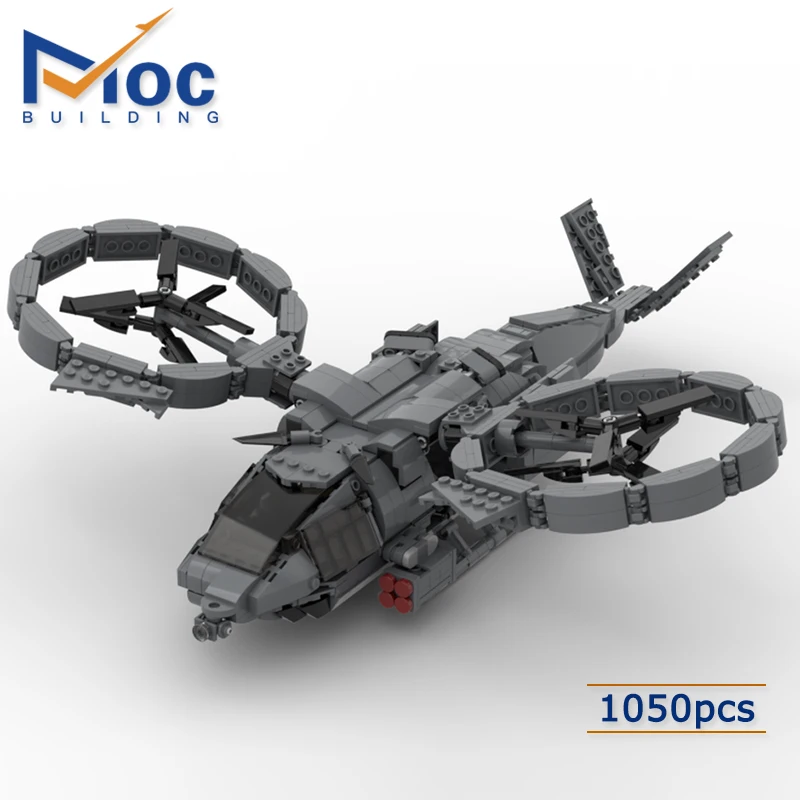 

MOC Building Block Military Sa-2 Samson Plane Fighter Morden Warplane Sets Aircraft Assembly Models Toys for Boys