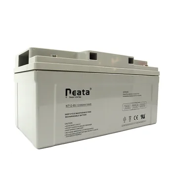 

Cheap price 12V 65AH rechargeable agm deep cycle battery for solar panel