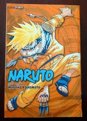 1 Book Vol. 4-6 1 книга 3 Том 1-72 полный комплект выберите Наруто Фэнтези манга книга Япония классический молодежный подростков SciFi Фэнтези мультфильм комикс Engliah - Цвет: 1 Book Vol. 4-6