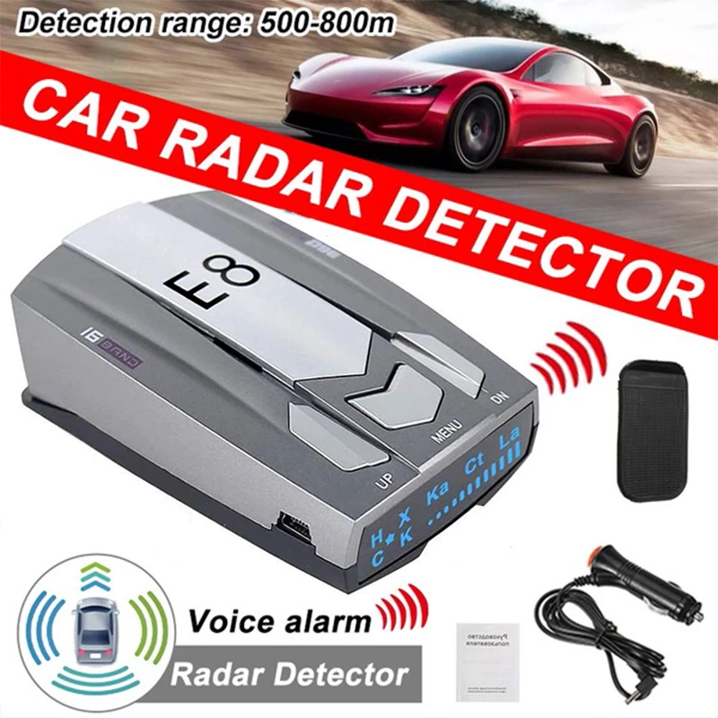 Détecteur de Radar électronique de voiture, Anti-Radar, systèmes d'alarme  de vitesse et de sécurité, 2021 - AliExpress