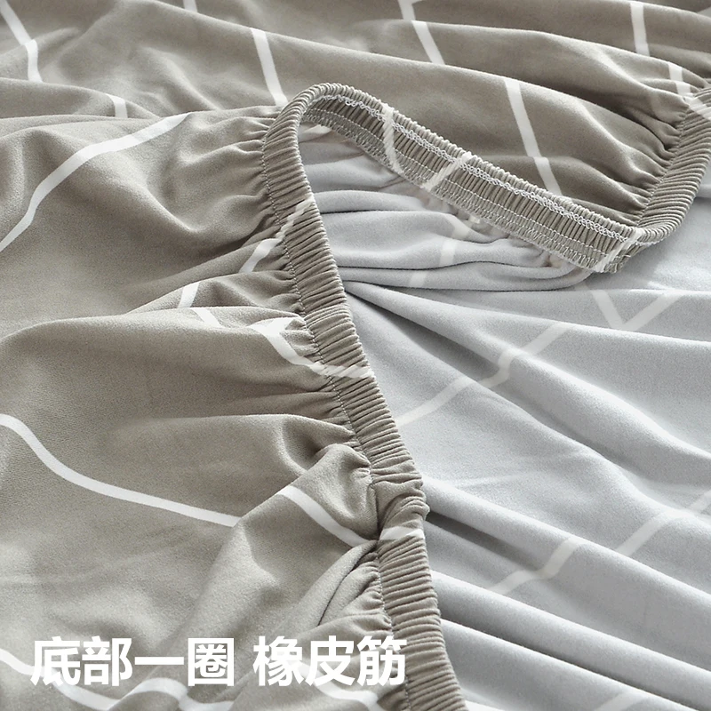 Nordic Simple Elastic Bed Head Cover Full Enclosed Elastic Dust-proof Bed Head Cover/ Protective Cover