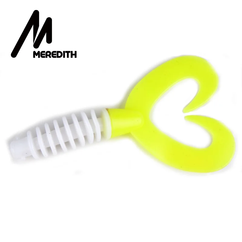 MEREDITH 9 см 8 шт 5,8 г рыболовные приманки Stinger Shad мягкие приманки мягкая пластиковая наживка Хищник щука - Цвет: D