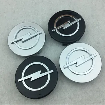 

4pcs 58mm Car Wheel Center Hub Cap Badge logo car wheel Dust-proof covers Badge for opel car Styling car accessories
