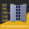 Five-Band B20 800/900/1800/2100/2600 CellPhone Cellular Amplifier GSM Repeater 2G3G4G Five-Band 4G Mobile Signal Booster LTE DCS ► Photo 3/6