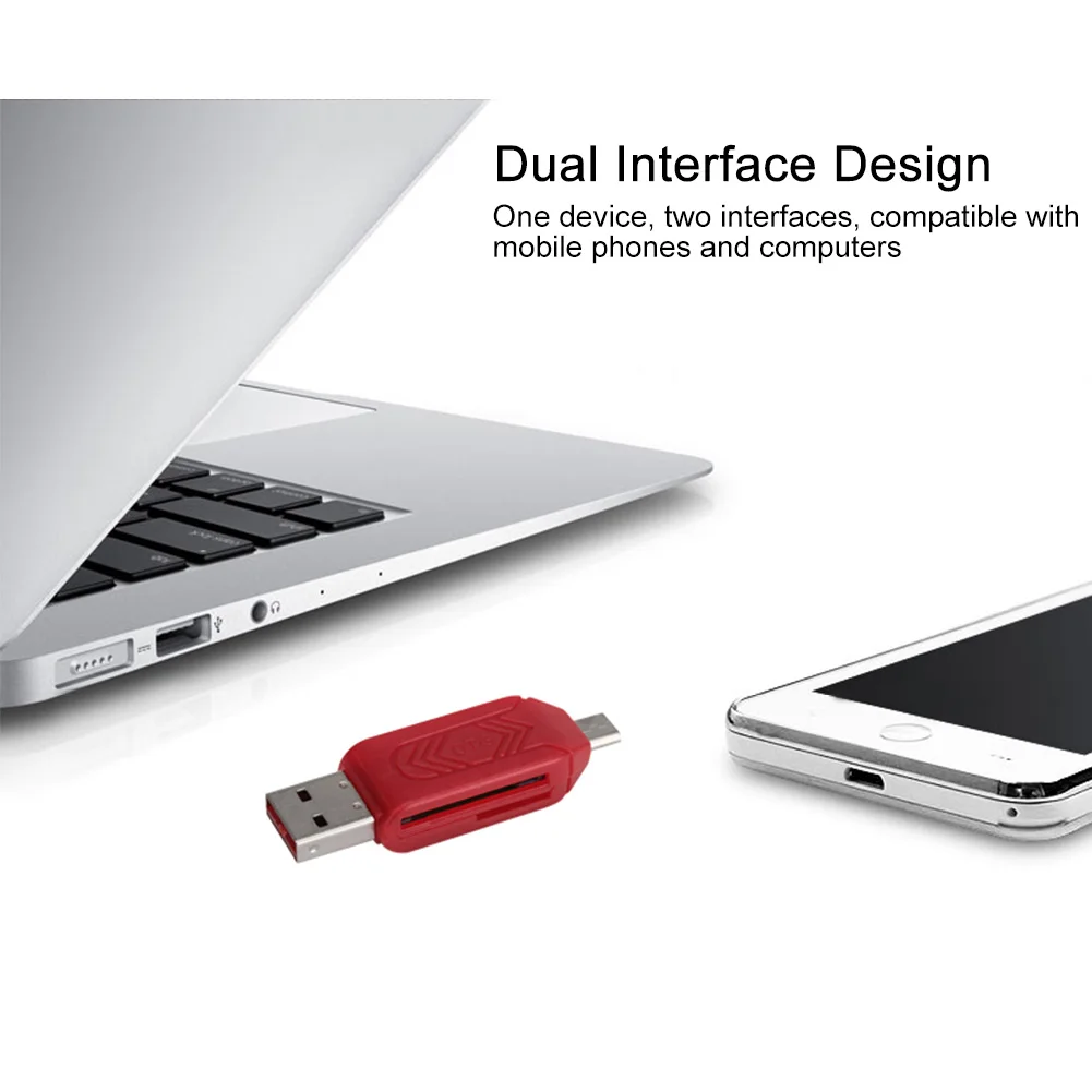 2 в 1 ABS двойной интерфейс Универсальный адаптер для карт легкий USB 3,0 Многофункциональный Смарт Портативный совместимый Micro нескользящий