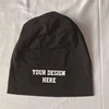 Custom Cotton Beanies for Women Personalized Winter Knit Beanie Hat Winter Warm Thick Skull Cap Print Logo 1