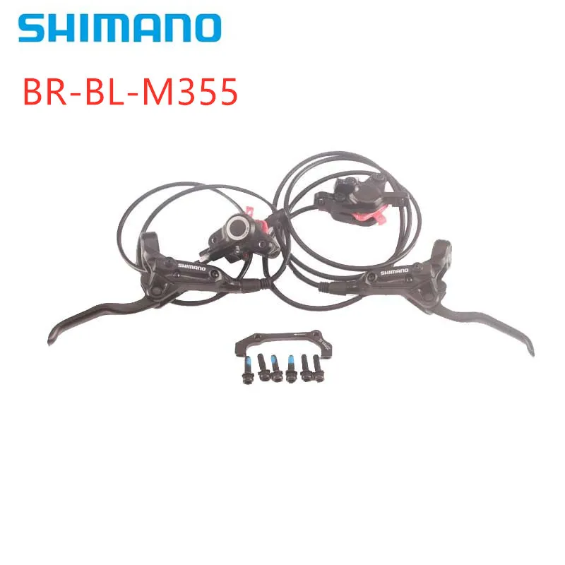 Shimano BR-BL-M355 запчасти для велосипеда M355 MTB Гидравлический дисковый тормоз набор зажим горный велосипед 1350 мм задний 750 мм передний