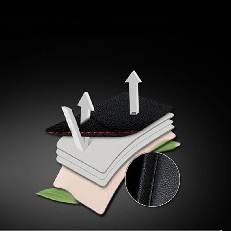 Kalaisike leather Universal Car Seat covers for Dodge all models caliber journey ram caravan aittitude car styling accessories