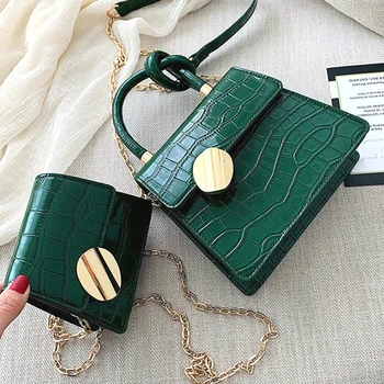 

Woman Quality Stone Pattern Leather Crossbody Bags Designer Small Handbags Chain Shoulder Messenger Bag Mini Purses Hand Bag
