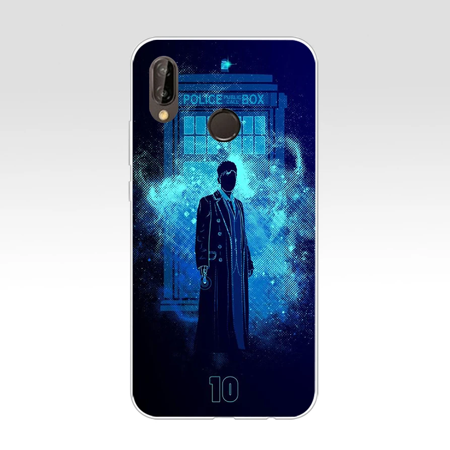 Чехол из мягкого силикона ТПУ 249FG Tardis Box Doctor Who для huawei Mate P20 P30 Llte Pro Y6 Y7 2019|Бамперы| |