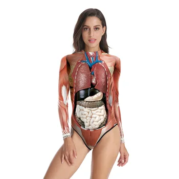 

Woman Human Body Structure Tissue 3D Printing Swimsuit Tops Human Torso Human Anatomical ModelMedical Science Teaching Equipment