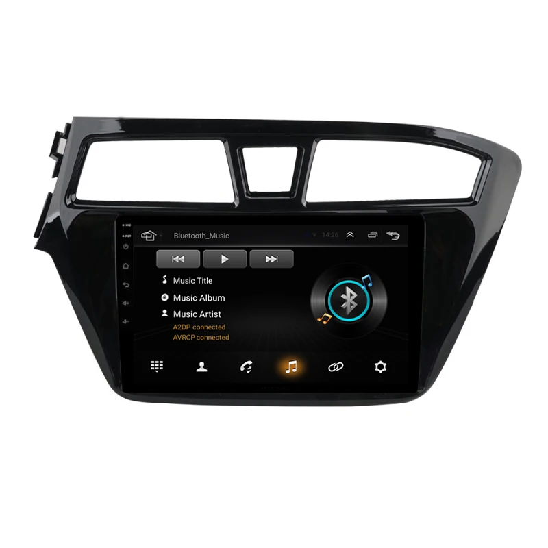 Sale 9" 2G RAM 32G ROM Android Car DVD Video Player GPS For HYUNDAI I20 2014 2015 2016 2017 2018 car radio stereo navigation wifi 2