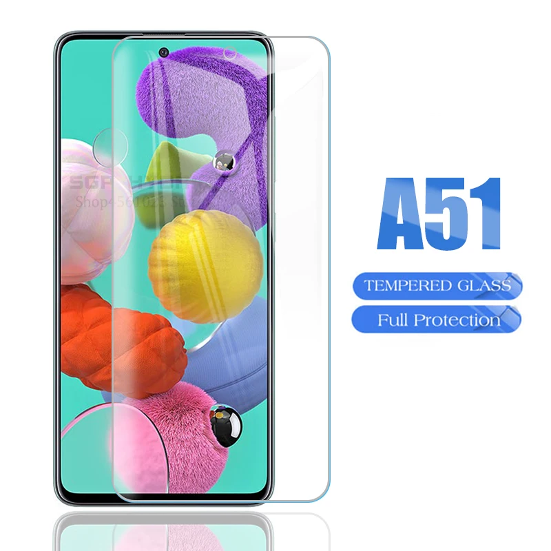 A51 премиум класса закаленное стекло для Samsung Galaxy A71 51 71 Защитная пленка экрана SM A515F