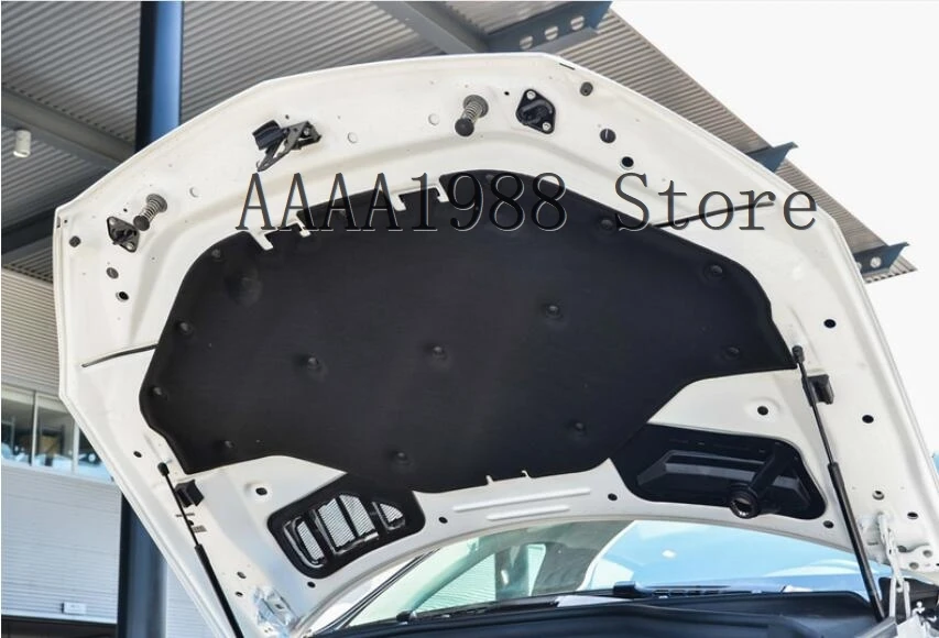 Coton D'isolation Phonique Et Thermique Du Moteur De Capot, Housse De Polymères Insonorisés Pour Mercedes Benz GLE W166, 2012-2018