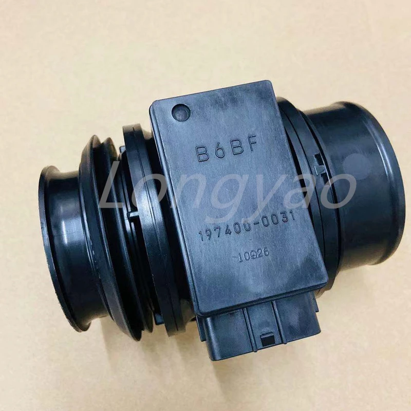 Массовый воздушный поток MAF датчики для маздаа 323 MPV MX5 1.8L B6BF-13-215 197400-0031 197400-0030 1974000031 B6BF13215 Б/у