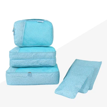 

5SET / LOT Waterproof storage bag A set of 6 clothes finishing bags Large Capacity Convenient travel luggage storage bags