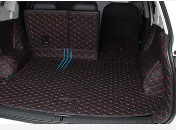 

leather car trunk mat for volkswagen tiguan 2016 2017 2018 2019 2020 2nd vw cargo liner