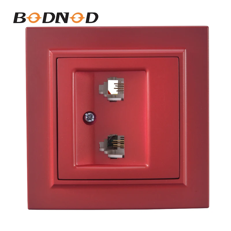 玫瑰红双电话正面1