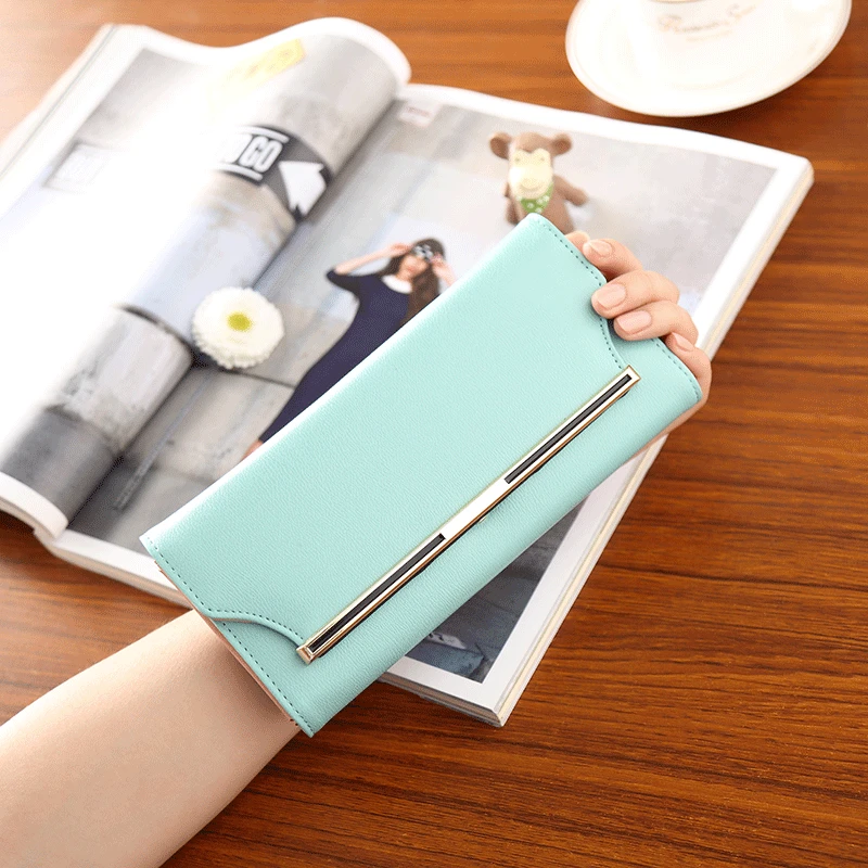 Women's Long Wallet 2020 Handbag Multi Function Card Bag Mobile Phone Bag Zero Wallet Female Wallet Women's Long Wallet 2020 Handbag Multi Function Card Bag Mobile Phone Bag Zero Wallet Female Wallet