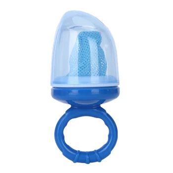 

Baby New Pacifier Fresh Food Nibbler Feeder Newborn Safety Feeding Nipple Mesh Bag Infant Chew Fruits Vegetables Soother